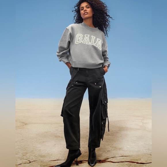 NWT Gap x Cult Gaia Barrel Cargo pants size 4 - Picture 1 of 5